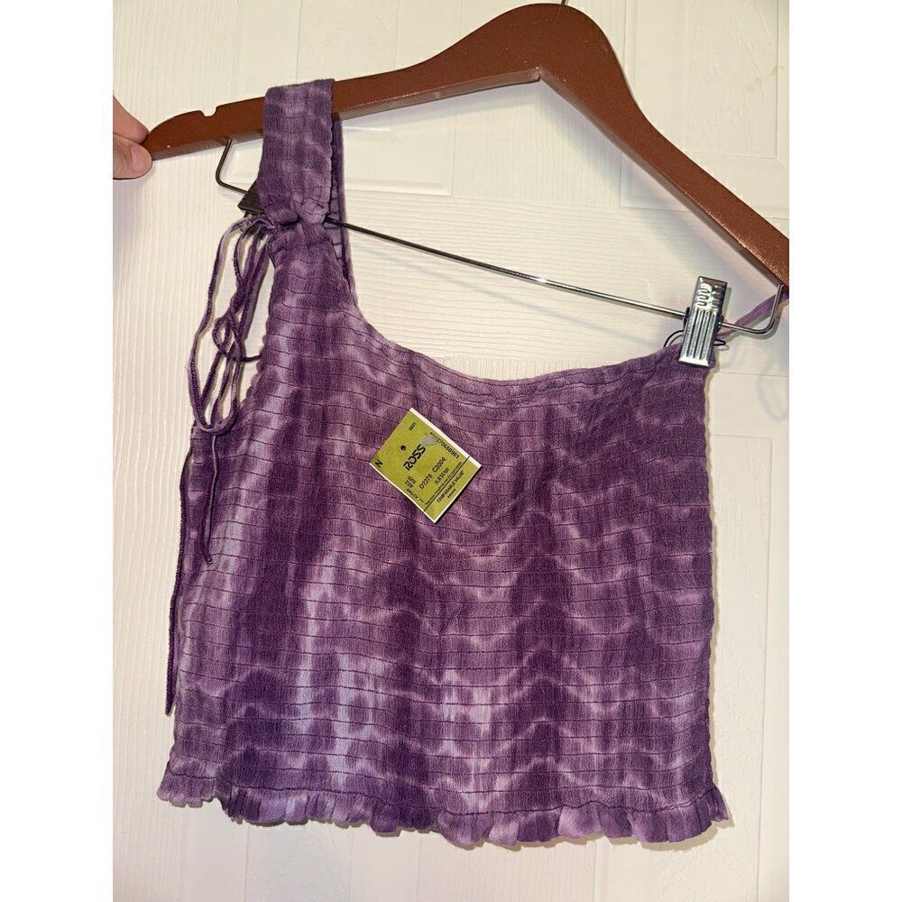 NWT FREE PEOPLE FP One - Kalli One Shoulder‎ Top Size Medium - Picture 7 of 14